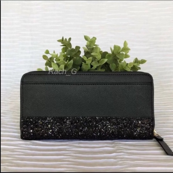 Kate Spade Greta Court Neda Glitter Wallet - Picture 2 of 4